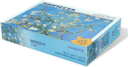 CHAMBERART 500 Piece Premium Jigsaw Puzzle Almond Tree A-5099