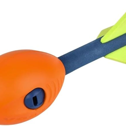 NERF Vortex Mini Aero Howler Foam Football - NERF Soft Mini Vortex Football for Long-Distance Throws - Perfect for Pool + Beach Ball - Kids Aero Howler Whistle Foam Ball