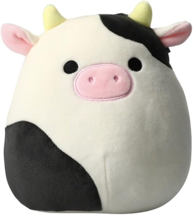 Squishmallows Official Kellytoy Plush 7.5 Inch Squishy Stuffed Toy Animal (Connor Cow)
