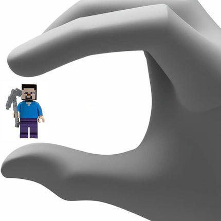LEGO Minecraft: Steve Minifigure with Pickaxe