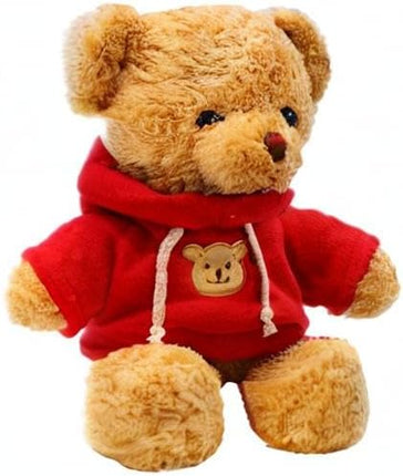 11.8 inches Teddy Bear Stuffed Animals Soft Plush Cute Teddy Bear Doll for Boys Girls (Red)