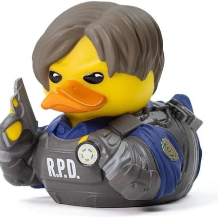 TUBBZ Boxed Edition Leon S. Kennedy Collectible Vinyl Rubber Duck Figure - Official Resident Evil Merchandise - Horror TV, Movies & Video Games