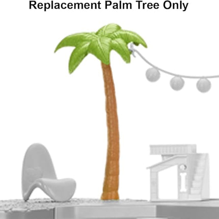 Replacement Part for Barbie Doll Dreamhouse Dollhouse Playset HMX10 - Replacement 2 Piece Palm Tree