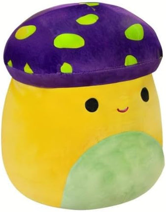 Squishmallows Original 12-Inch Enid Neon Yellow Mushroom - Medium-Sized Ultrasoft Official Jazwares Plush