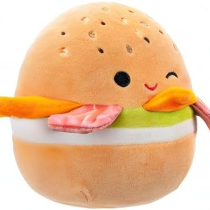 Squishmallows Original 5-Inch Geronimo Breakfast Bagel - Official Jazwares Plush