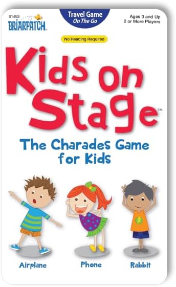 Briarpatch | Kids on Stage: The Charades Game For Kids Travel Tin, Ages 3+