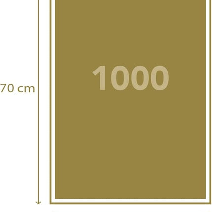 Clementoni Jigsaw Puzzle Barbie 1000 Pieces - Poster Included, Puzzle for Adults 14-99 Years, Gift for Men/Women, Doll, Made in Italy, 39806