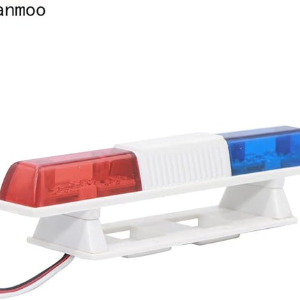 1/10 1/8 RC Car Simulation Police Lights Multi-Function Night Flash LED Light Lamp Roof Light Decoration for 1:8 1:10 RC Crawler Truck Cars HSP Traxxas Tamiya CC01 D90 Axial SCX10 Arrma