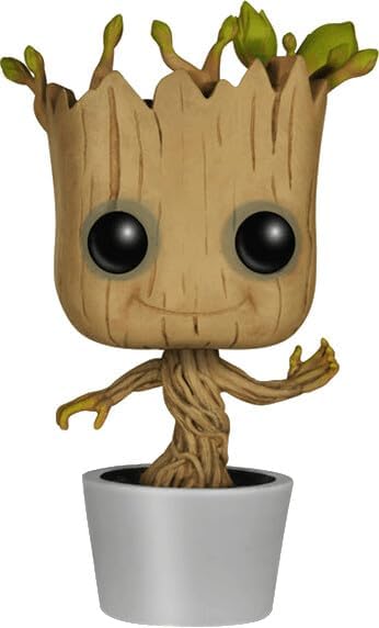 Funko Pop! Marvel: Dancing Groot Bobble Action Figure