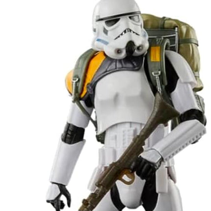 Star Wars Black Series 6 Inch Action Figure, Jedah Patrol, Stormtrooper Star Wars 2022 The Black Series 6 inch Action Figure ROGUE ONE STORMTROOPER JEDHA PATROL Movie Spin-off Hasbro Trooper