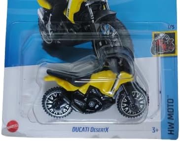 Hot Wheels HW Moto 1/5 Ducati DESERTX 67/250 Die Cast Car New Edition 2023