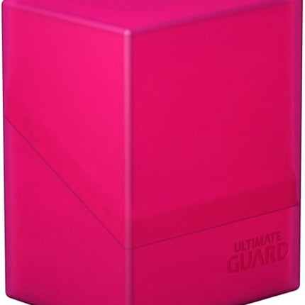 Ultimate Guard Boulder 80+ Classic, Deck Case for 80 Double-Sleeved TCG Cards, Rhodonite, Secure & Durable Storage for Trading Card Games, Soft-Touch Finish