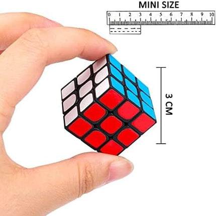 Mini Speed Cube,Magic Puzzles, Puzzle Boxes,Party Puzzle Game Toys Classroom Rewards & School Prize for Students,Birthday Party Favors (12 Pack)