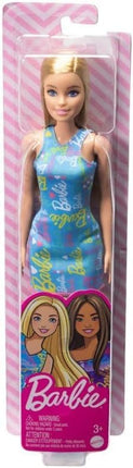 Barbie Fashion Dolls, Logo Print Dress, Bundle of 2