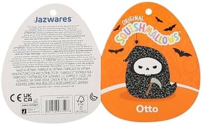 Squishmallows 4.5" Halloween (Otto The Reaper)
