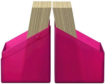 Ultimate Guard Boulder 80+ Classic, Deck Case for 80 Double-Sleeved TCG Cards, Rhodonite, Secure & Durable Storage for Trading Card Games, Soft-Touch Finish