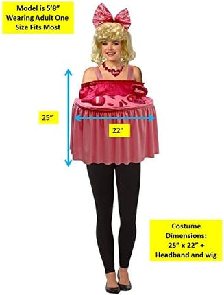 Rasta Imposta Barbie Styling Head Barbie Costume, Women's Size 4-10 Pink