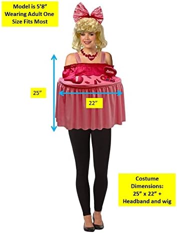 Rasta Imposta Barbie Styling Head Barbie Costume, Women's Size 4-10 Pink