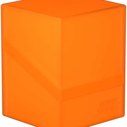 Ultimate Guard Boulder 100+ Classic, Deck Case for 100 Double-Sleeved TCG Cards, Topaz, Secure & Durable Storage for Trading Card Games, Soft-Touch Finish