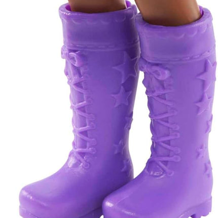 Barbie Chelsea Can Be Playset with Brunette Chelsea Rockstar Doll (6-in), Guitar, Microphone, Headphones, 2 VIP Tickets, Star-Shaped Glasses, Great Gift for Ages 3 Years Old & Up