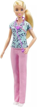 Barbie Doll & Accessories Makeup Artist Fashion Doll (Blond Nurse)