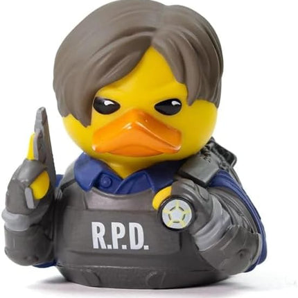 TUBBZ Boxed Edition Leon S. Kennedy Collectible Vinyl Rubber Duck Figure - Official Resident Evil Merchandise - Horror TV, Movies & Video Games