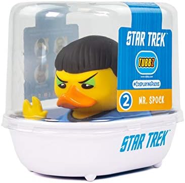 TUBBZ First Edition Spock Collectible Vinyl Rubber Duck Figure - Official Star Trek Merchandise - TV, Movies & Video Games