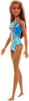 Barbie - Beach Doll - Blue Bathing Suit (HDC51)