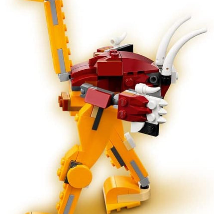 LEGO Creator 3in1 Wild Lion 31112 3in1 Toy Building Kit Featuring Animal Toys for Kids, New 2021 (224 Pieces)