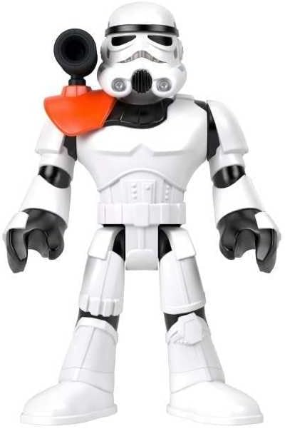 Fisher-Price Imaginext Star Wars Toy Stormtrooper XXL Figure, 16+ Inch Tall Poseable Character with Launcher for Kids Ages 3+ Years