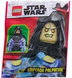 LEGO Star Wars: Emperor Palpatine Minifigure with Force Bolts (Figure 1.7 inches Tall)