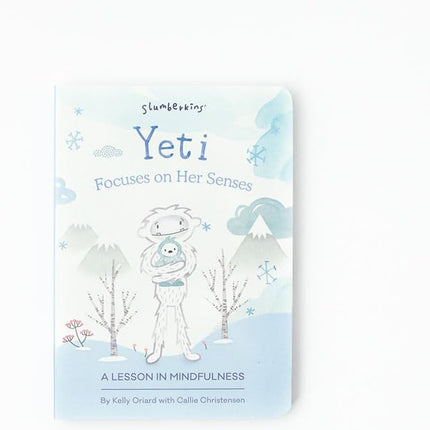 Slumberkins Yeti Snuggler & 2 Board Books Complete Set Bundle | Promotes Mindfulness & Emotional Regulation | Social Emotional Development (Yeti Snuggler Plush + 2 Board Books)