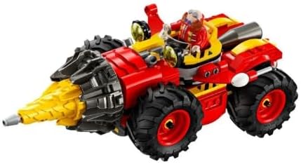 LEGO Sonic The Hedgehog: Super Sonic vs. Egg Drillster Gaming Toy with Shadow and Dr. Eggman, Super Sonic Toy Building Set for Boys and Girls Ages 8 and Up, 76999