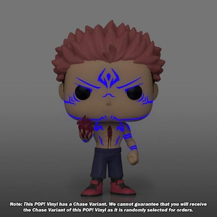 Funko Jujutsu Kaisen POP & Buddy! Animation Vinyl Figurine Sukuna w/Heart 9 cm