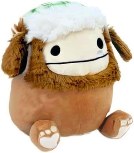 Squishmallows 7.5" Benny The Bigfoot with Trapper Hat