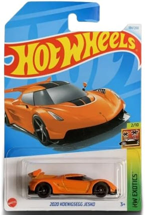 Hot Wheels Koenigsegg Jesko (Orange) HW Exotic 2/10 Die-Cast Car Model