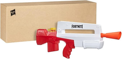 NERF Super Soaker Fortnite Burst AR Water Blaster, Pump-Action for Outdoor Summer Water Games, for Kids, Teens & Adults
