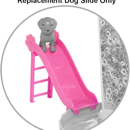 Replacement Part for Barbie Doll Dreamhouse Doll House Playset HMX10 - Replacement Pink Dog Slide