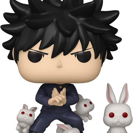 Funko Pop&Buddy: JJK - Megumi - (Rabbit) - Jujutsu Kaisen - Collectable Vinyl Figure - Gift Idea - Official Merchandise - Toys for Kids & Adults - Anime Fans - Model Figure for Collectors
