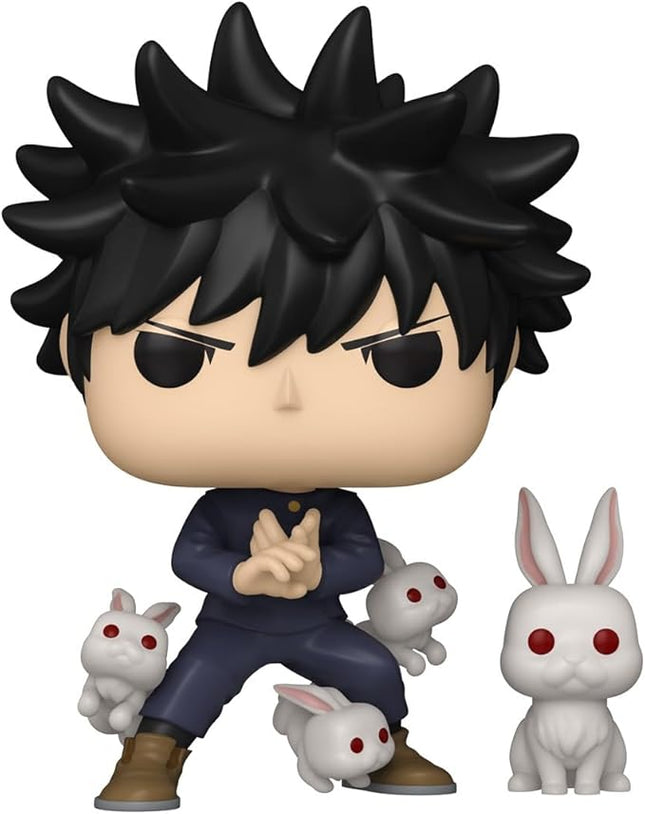 Funko Pop&Buddy: JJK - Megumi - (Rabbit) - Jujutsu Kaisen - Collectable Vinyl Figure - Gift Idea - Official Merchandise - Toys for Kids & Adults - Anime Fans - Model Figure for Collectors