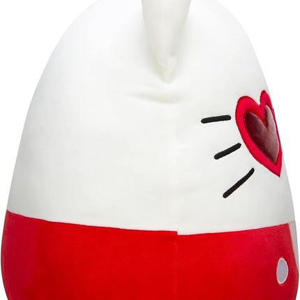 Squishmallows Hello Kitty with Red Glasses 14-Inch Plush - Sanrio Ultrasoft Stuffed Animal Large Plush Toy, Official Kellytoy Plush