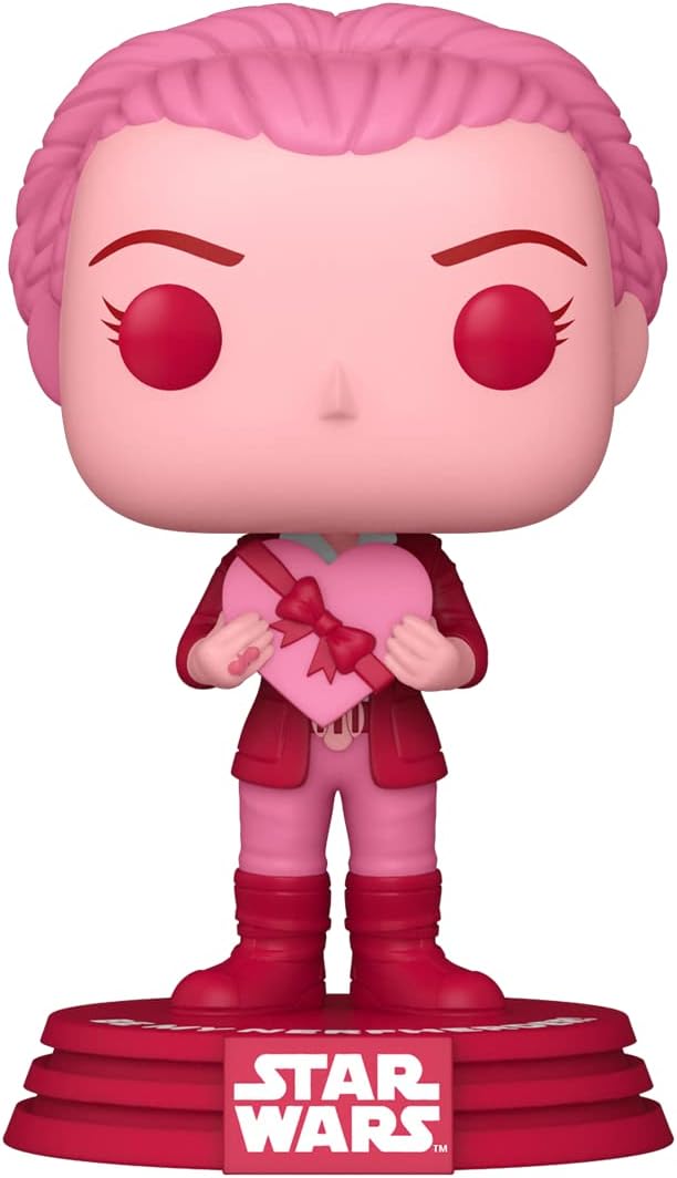Funko Pop Star Wars: Valentines - Princess Leia Organa - Collectable Vinyl Figure - Gift Idea - Official Merchandise - Toys for Kids & Adults - Sci-Fi Fans - Model Figure for Collectors and Display