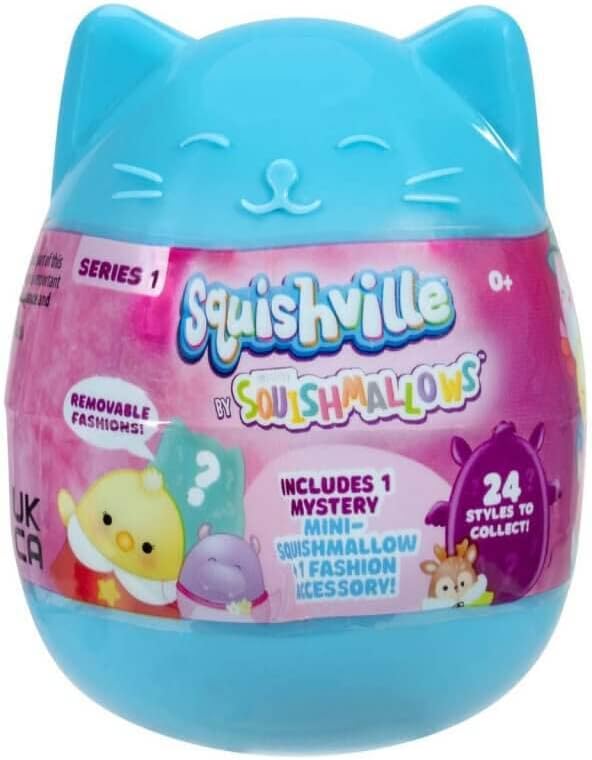 Squishmallow Squishville Mystery Mini Series 1 Plush Assortment Blind Package - 1 Blind Pack