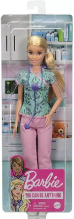 Barbie Doll & Accessories Makeup Artist Fashion Doll (Blond Nurse)