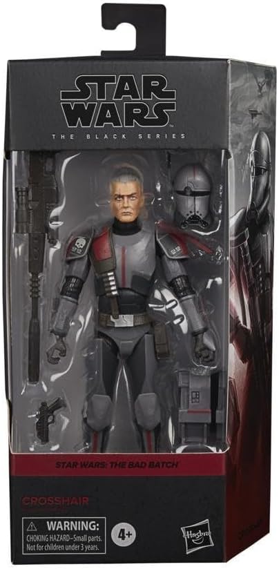 STAR WARS The Black Series Bad Batch Crosshair Toy 6-Inch-Scale The Clone Wars Collectible Figure, Toys for Kids Ages 4 and Up