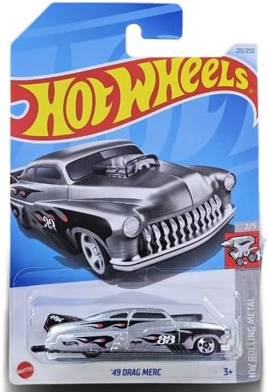 Hot Wheels 49 Drag MERC 1/5 Scale, Silver
