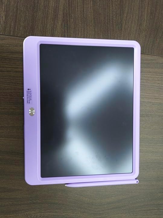 TEKFUN LCD Writing Tablet Doodle Board, 12inch Colorful, Kids Travel Essentials, Kid Toys for 3 4 5 6 7 8 Year Old Girls Boys (Purple)