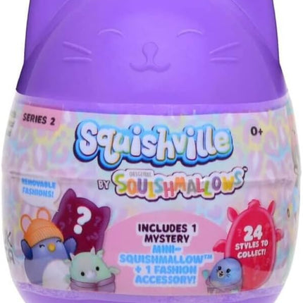 Squishmallow Squishville Mystery Mini Series 1 Plush Assortment Blind Package - 1 Blind Pack