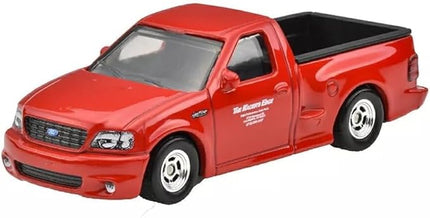 Hot Wheels Premium Fast & Furious Ford F-150 SVT Lightning, #1/5. Metal/Metal Real Riders, Red 1/64 Model