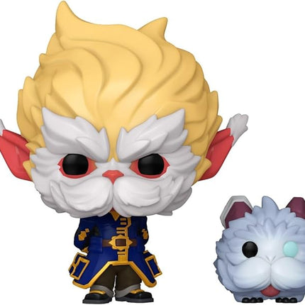 Funko POP TV: Arcane LOL– Heimerdinger with Poro - Arcane: League of Legends - Collectable Vinyl Figure - Gift Idea - Official Merchandise - for Kids & Adults - TV Fans - Model Figure for Collectors